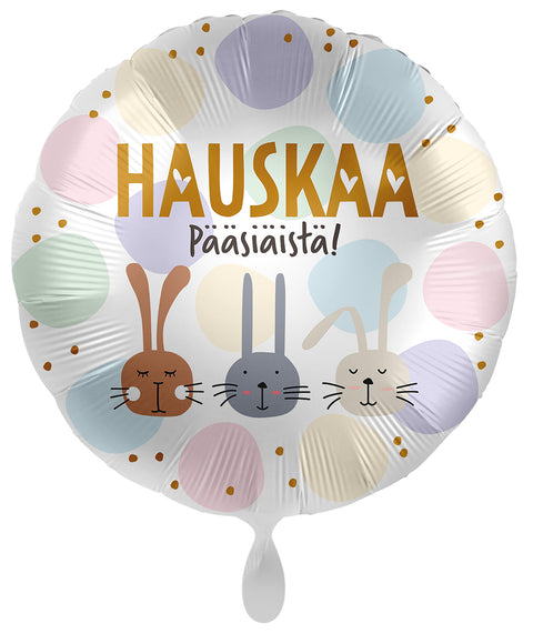 Hauskaa pääsiäistä puput foliopallo