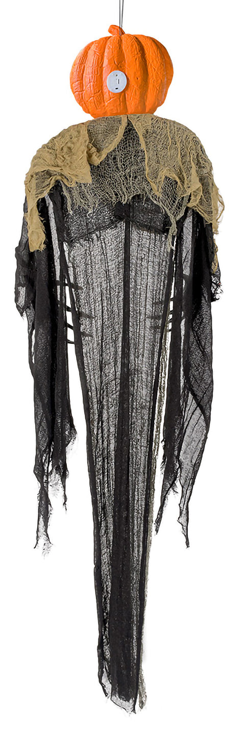 Riippuva kurpitsahirviö valolla 158 cm