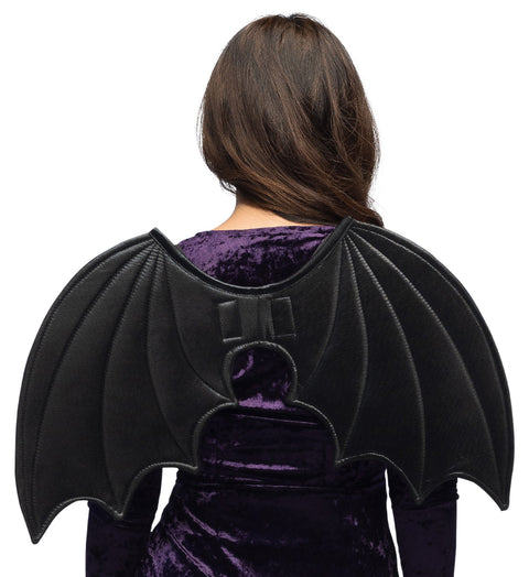 Lepakon siivet mustat