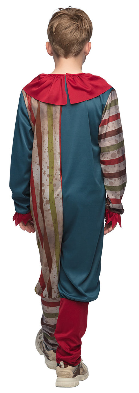 Ilkeä klovni naamiaisasu lasten 10-12 v