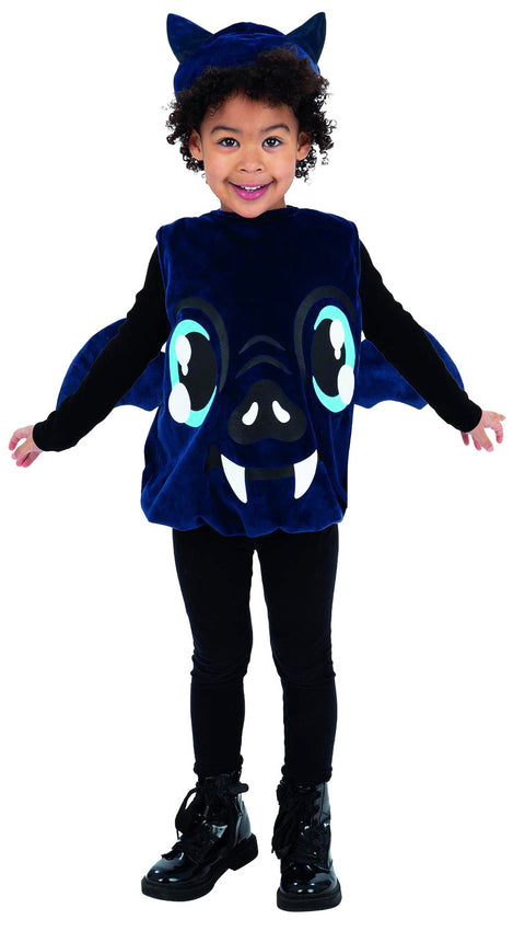 Lepakkopaita siivillä ja päähine, lasten 1-2 v