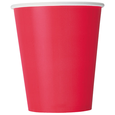 Pahvimuki punainen 8 kpl/pkt