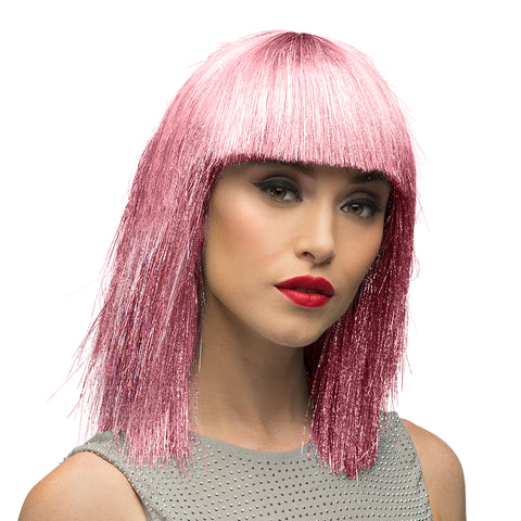 Peruukki Crazy pinkki