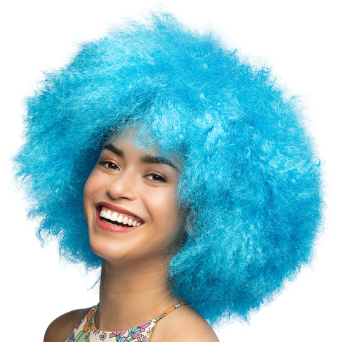 Peruukki Sugar neon sininen