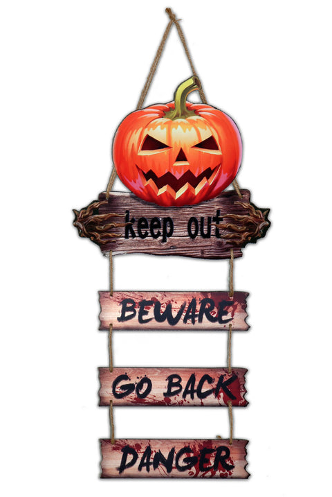 Halloween keep out ripustettava koriste