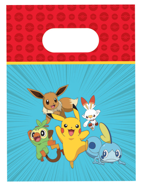 Pokemon kaverilahjapussi paperinen 4kpl/pkt