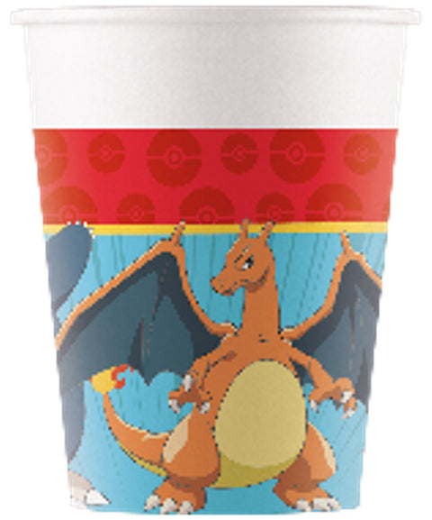 Pokemon pahvimuki 8 kpl/pkt