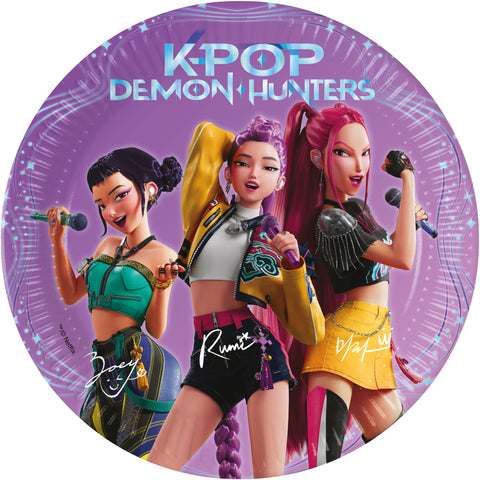 K-Pop Demon Hunters pahvilautanen 20 cm 8 kpl/pkt