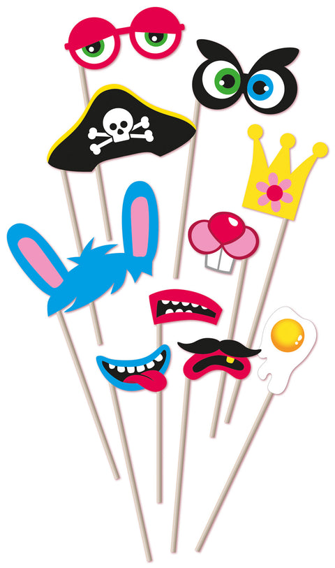 Party fun photo booth setti 10 kpl/pkt