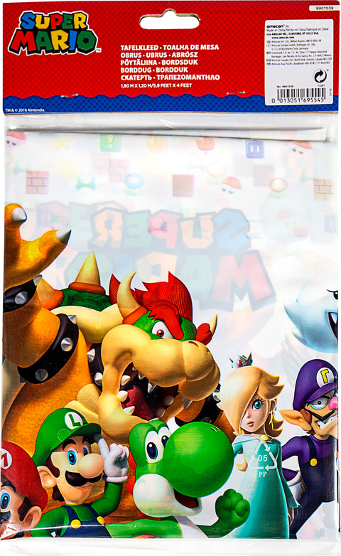 Super Mario pöytäliina 1,2 x 1,8 m