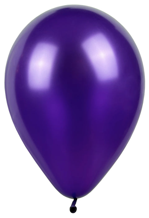 Ilmapallo 28 cm metallinhohtovioletti 50 kpl/pss