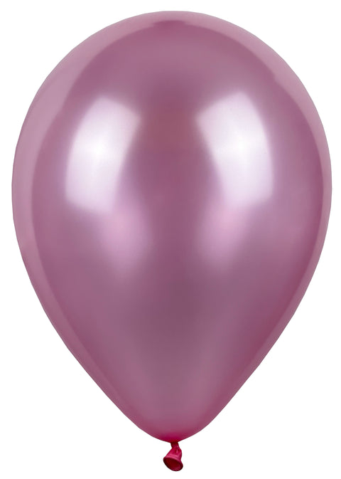 Ilmapallo 28 cm metallinhohtovaaleanpunainen