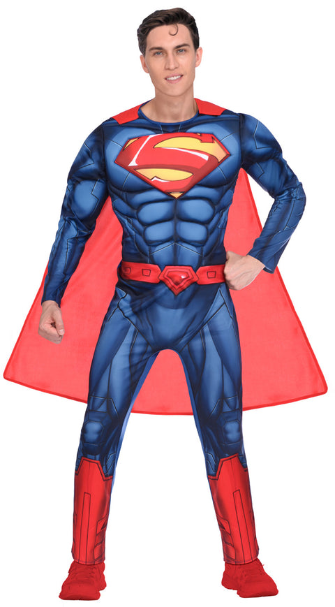 Superman aikuisten naamiaisasu