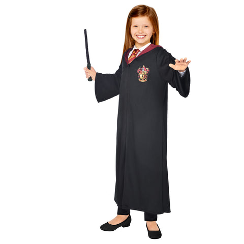 Harry Potter Hermione asu; kaapu ja taikasauva 116-128 cm
