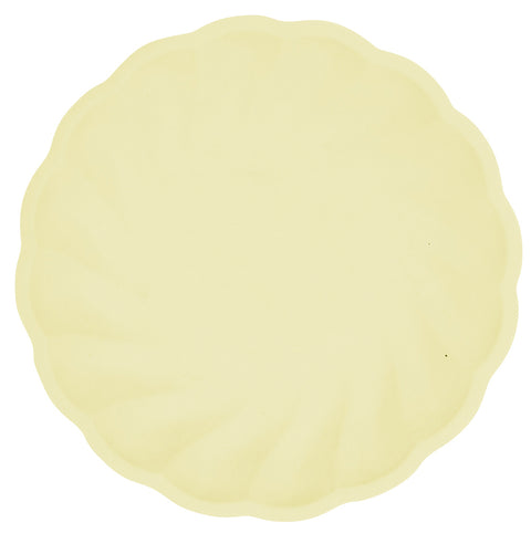 Vert Decor pyöreä lautanen 19 cm keltainen 6 kpl/pkt