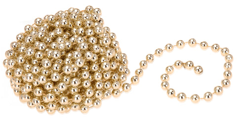 Helminauha joulukuusen koriste kullanvärinen 8mm x 750cm