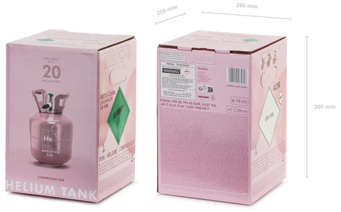 Helium kotipakkaus ilmapallojen täyttöön S