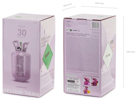 Helium kotipakkaus ilmapallojen täyttöön M