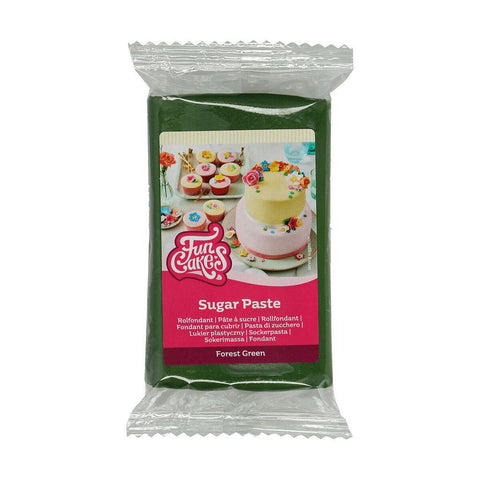 FunCakes sokerimassa, Forest Green 250 g