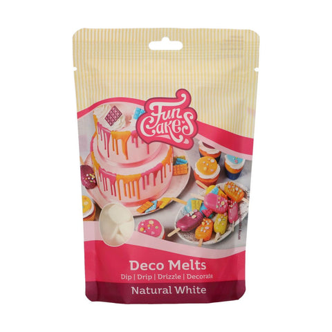 FunCakes Deco melts -napit, valkoinen