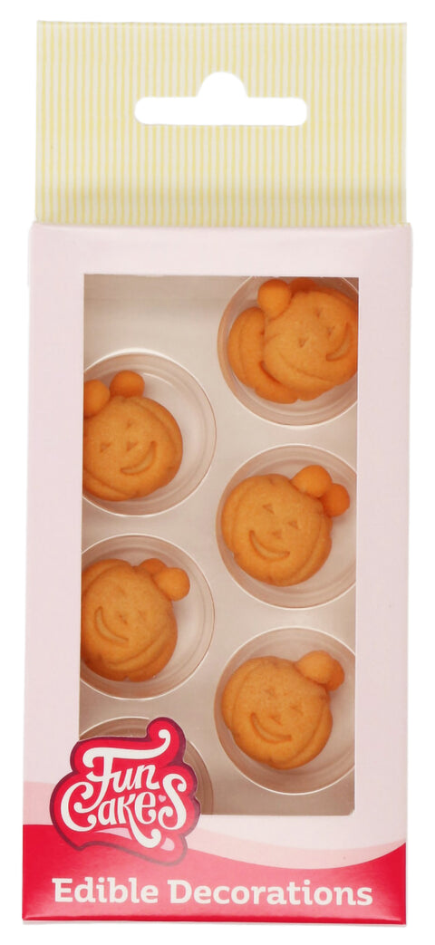 FunCakes syötävä koriste, kurpitsa 12 kpl/pkt