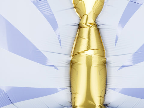 Perhonen muotofoliopallo sininen