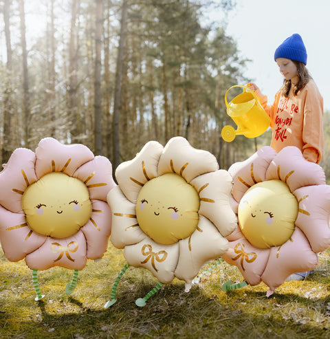 Kukka, kävelevä foliopallo M