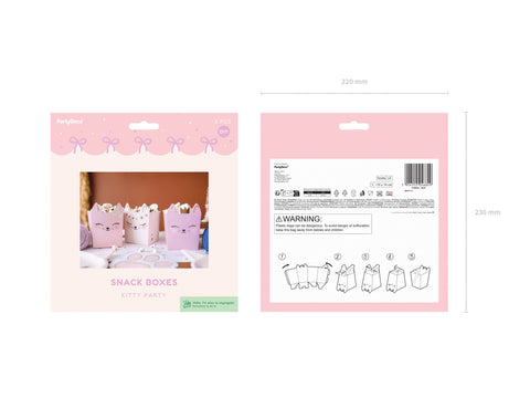 Suloinen kissa naksulaatikko, 3 kpl/pkt