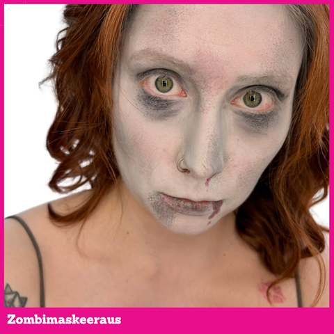 Halloween maskeeraussetti – Pääkallo & Zombi