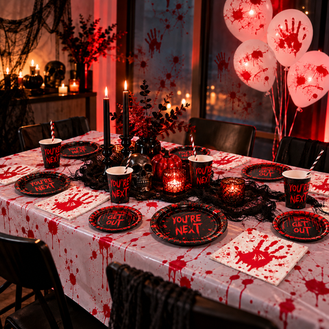 Halloween Kauhu Juhlasetti 6 hengelle