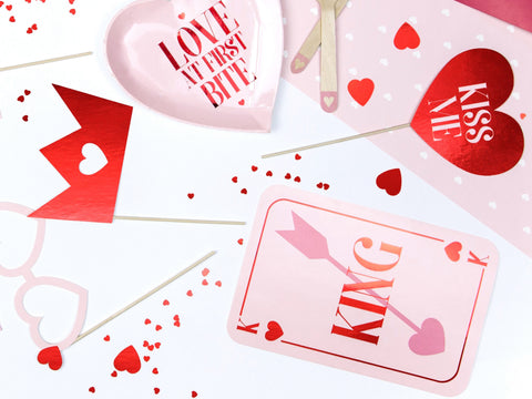 Love photo booth tarvikkeet 7 kpl/pkt