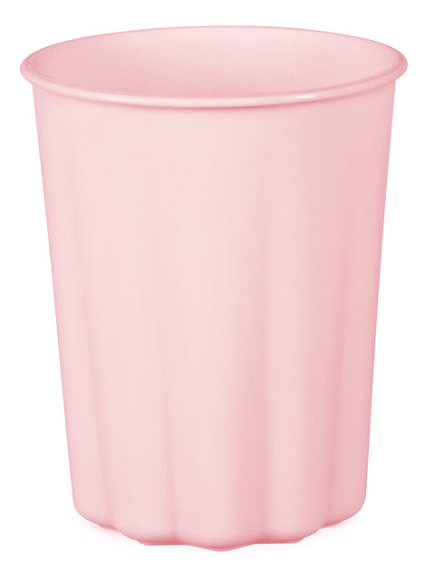 Muovimuki v.punainen 220 ml uudelleenkäytettävä 4 kpl/pkt