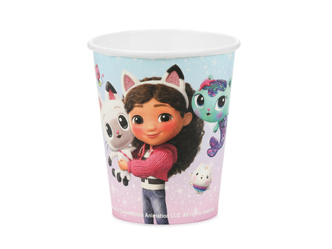 Gabby's Dollhouse pahvimuki 250 ml 6 kpl/pkt