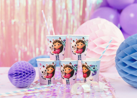 Gabby's Dollhouse pahvimuki 250 ml 6 kpl/pkt