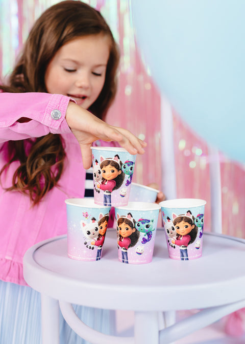 Gabby's Dollhouse pahvimuki 250 ml 6 kpl/pkt