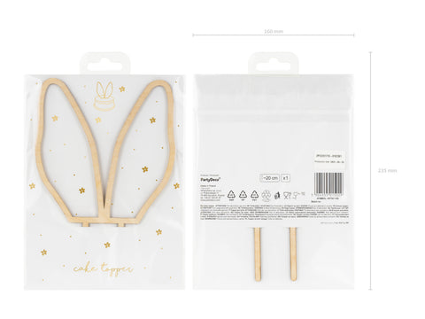 Kakunkoriste pupun korvat, 20 cm