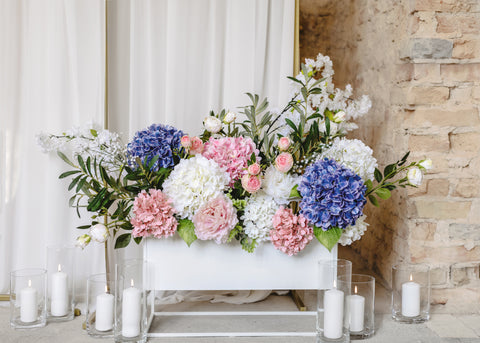 Hortensia 35 cm, valkoinen