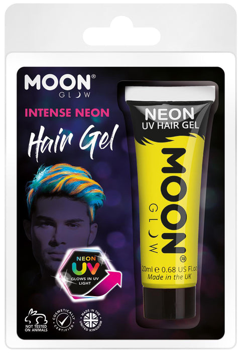 Moon Neon UV hiusgeeli keltainen 20 ml