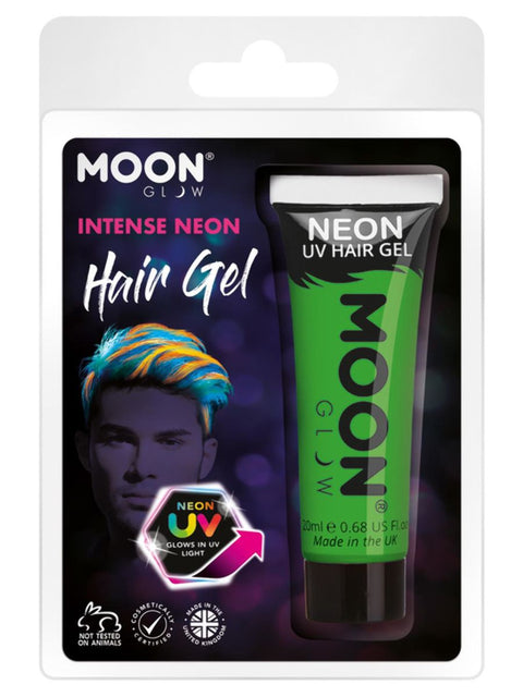 Moon Neon UV hiusgeeli vihreä 20 ml