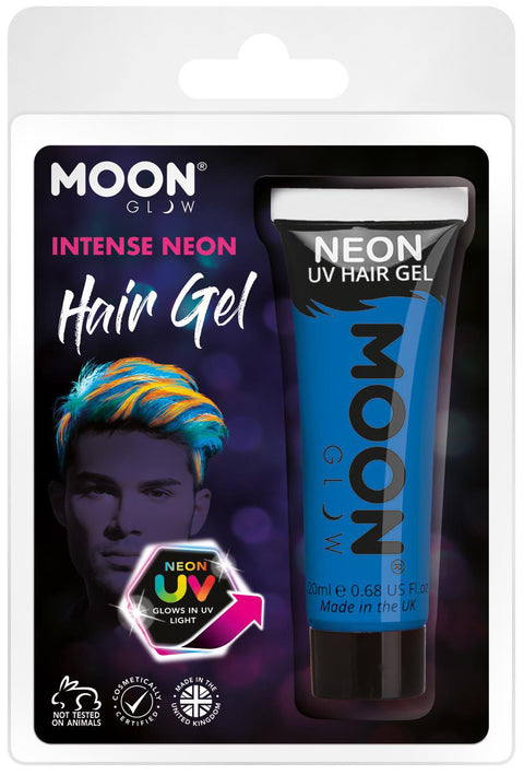 Moon Neon UV hiusgeeli sininen 20 ml
