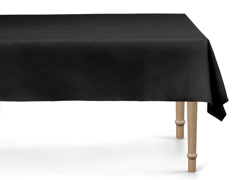 Pöytäliina musta, 137 x 183 cm
