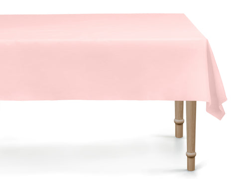 Pöytäliina vaaleanpunainen, 137 x 183 cm