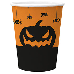 Halloween pahvimuki 250 ml 8 kpl/pkt