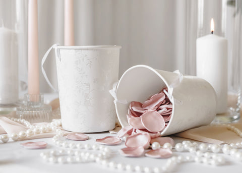 Ruusun terälehdet, vaaleanpunainen 100 kpl/pss