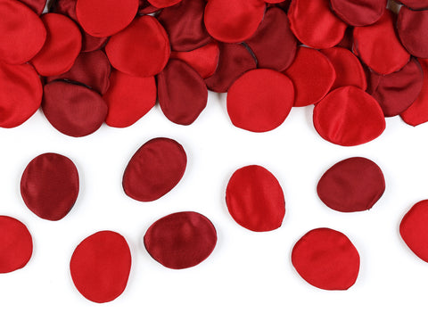 Ruusun terälehdet, punaisen sävyt 100 kpl/pss