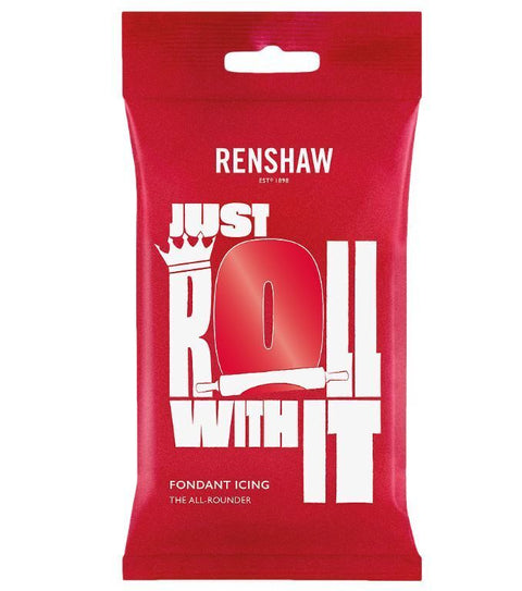 Renshaw sokerimassa, punainen 250 g