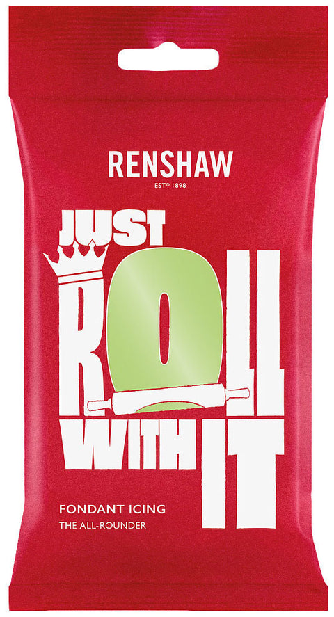 Renshaw sokerimassa, pastellinvihreä 250 g