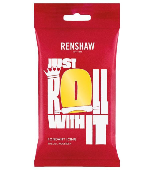 Renshaw sokerimassa, keltainen 250 g