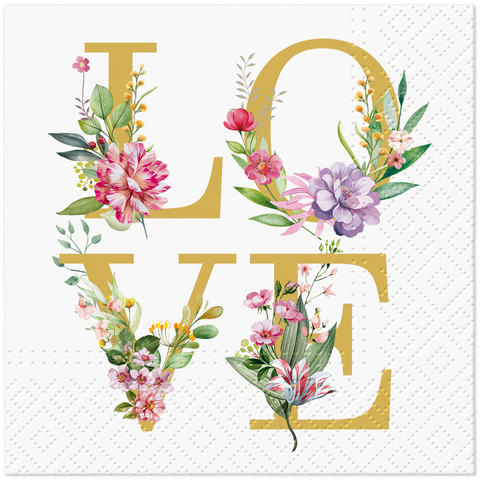 LOVE pieni lautasliina 20 kpl/pkt