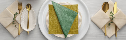 Suuri lautasliina vihreä 33 x 33 cm 20 kpl/pkt